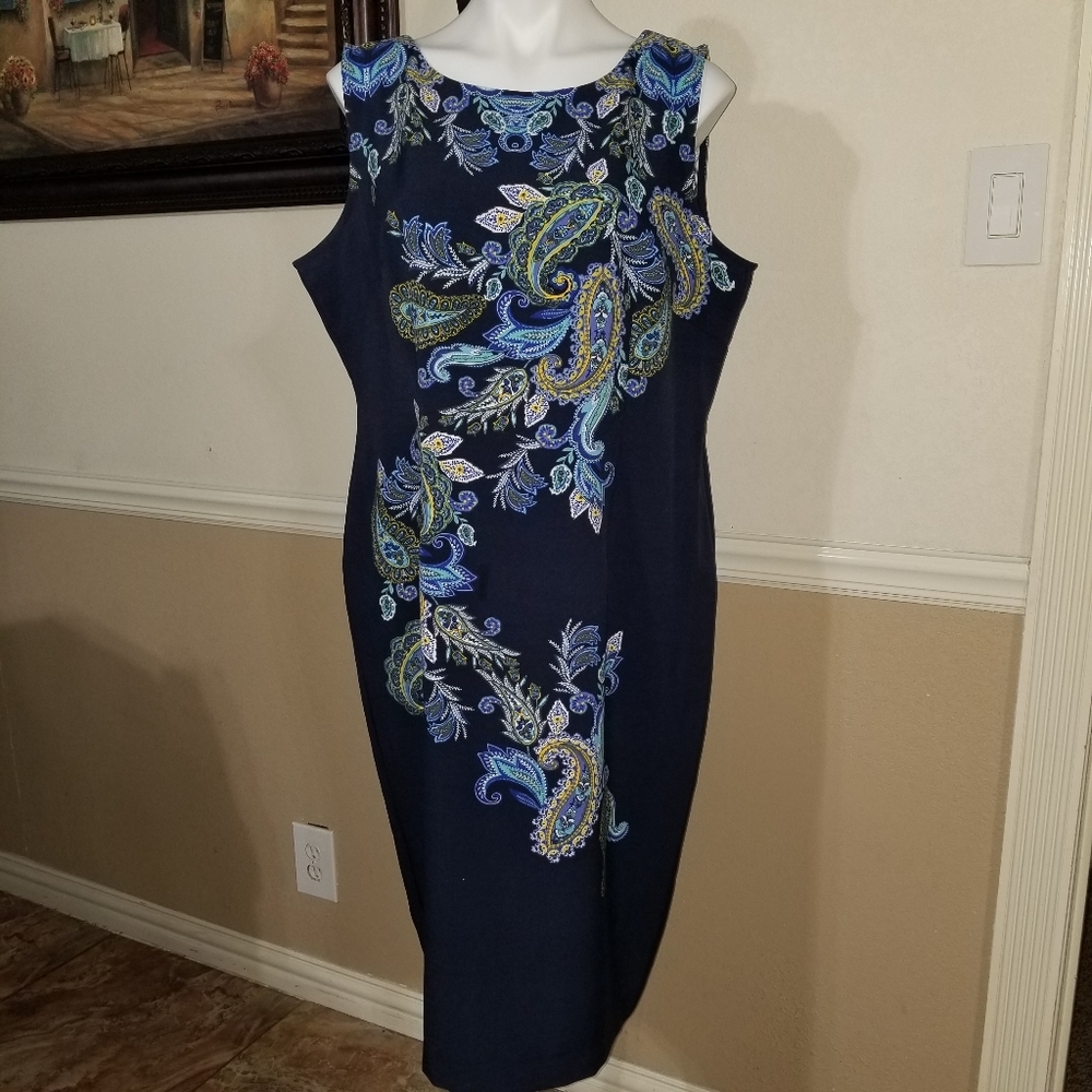 Maya Brooke sleeveless dress